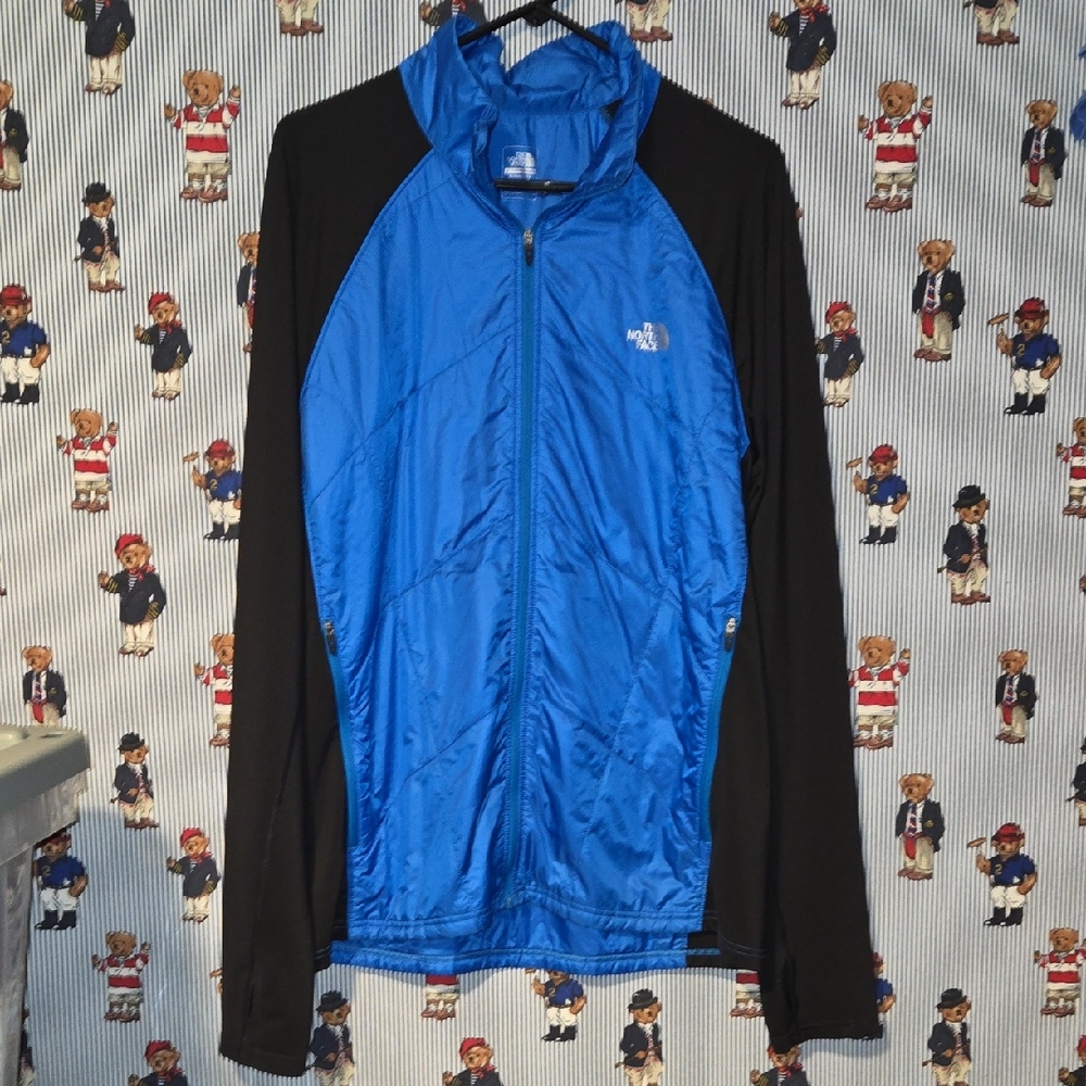 The North Face Flight Series Jacket Primaloft Pertex Quantum Thumb Holes XL Blue